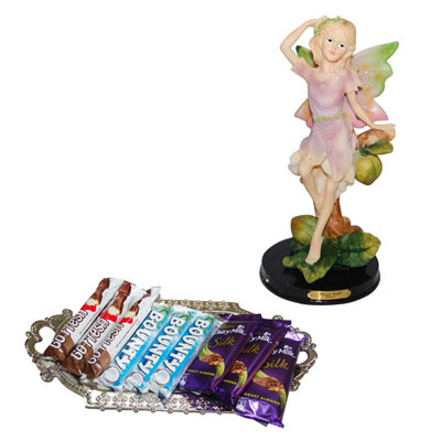 "Marco Polo Pop Lady Doll - code 11032, Choco Thali - Click here to View more details about this Product